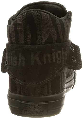 British Knights ROCO, Zapatillas Mujer, Black Gold Zebra, 40 EU