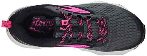 Brooks Divide 2, Zapatillas para Correr Mujer, Black Ebony Pink, 43 EU