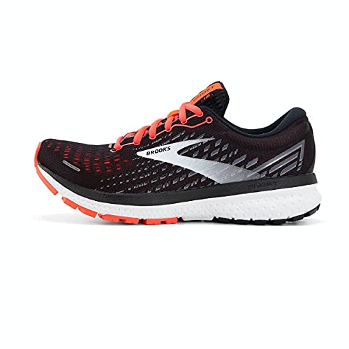 Brooks Ghost 13, Zapatillas para Correr Mujer, Black Ebony Coral, 36.5 EU