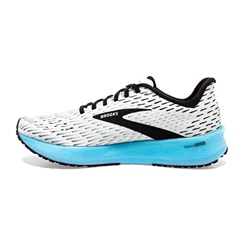 Brooks Hyperion Tempo, Zapatillas para Correr Hombre, White/Black/Iced Aqua, 44 EU