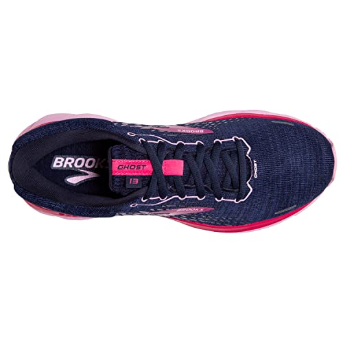 Brooks Zapatillas de running Ghost 13 para mujer, Peacoat/Lila/Frambuesa, 35.5 EU