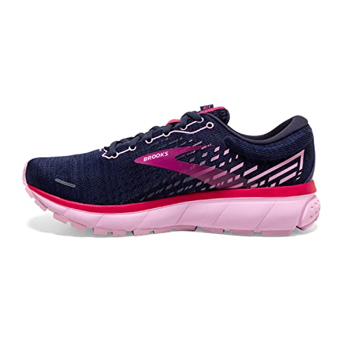 Brooks Zapatillas de running Ghost 13 para mujer, Peacoat/Lila/Frambuesa, 35.5 EU