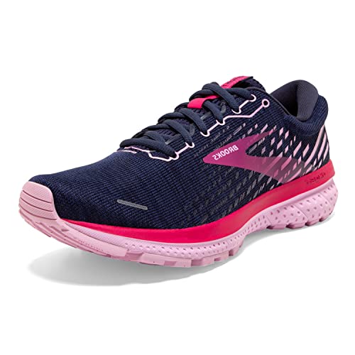 Brooks Zapatillas de running Ghost 13 para mujer, Peacoat/Lila/Frambuesa, 35.5 EU