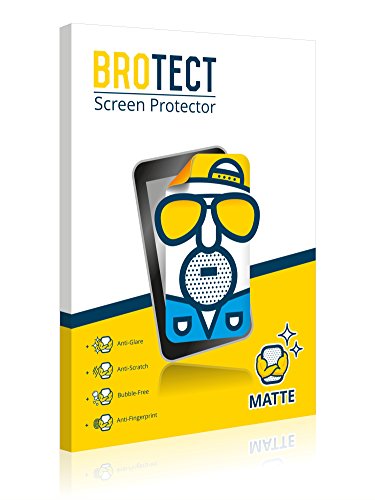 BROTECT Protector Pantalla Anti-Reflejos Compatible con Xplova X5 (2 Unidades) Película Mate Anti-Huellas