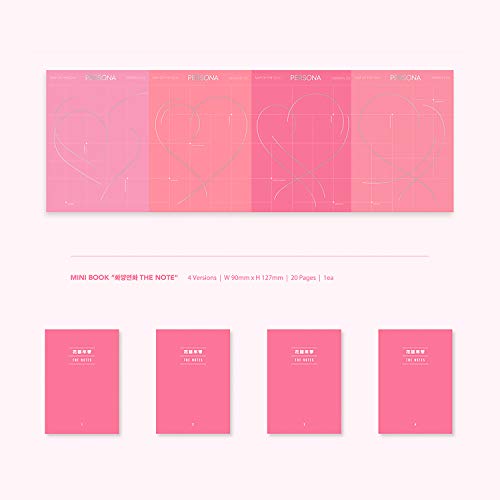 BTS Album - MAP OF SOUL : PERSONA [ 1 Ver. ] CD + Photobook + Mini Book + Photocard + Postcard + Photo Film + FREE GIFT