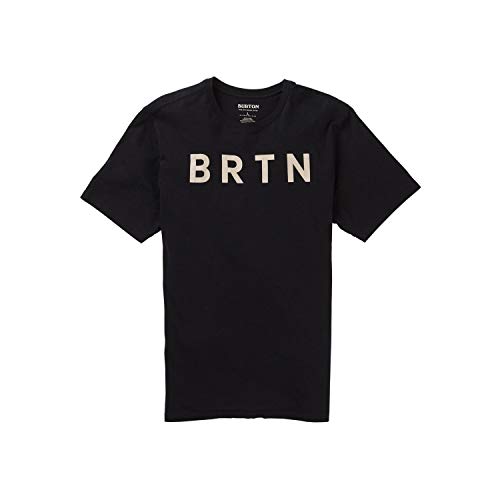 Burton Brtn Camiseta, Hombre, True Black, S