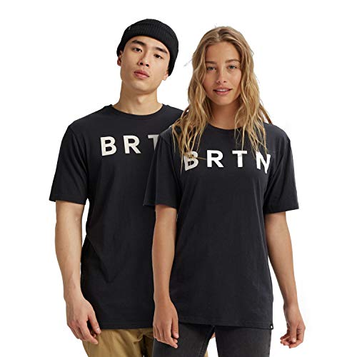 Burton Brtn Camiseta, Hombre, True Black, S