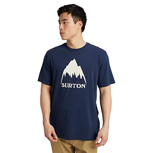 Burton Classic Mountain High Camiseta, Hombre, Dress Blue, XXS