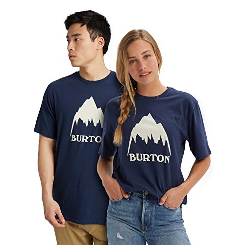 Burton Classic Mountain High Camiseta, Hombre, Dress Blue, XXS