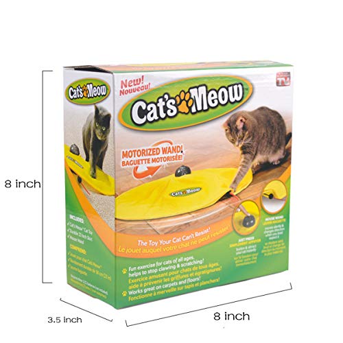 BUYTER Cat'S Meow Pánico con El Mouse Juego Interactivo para Gatito Juguete