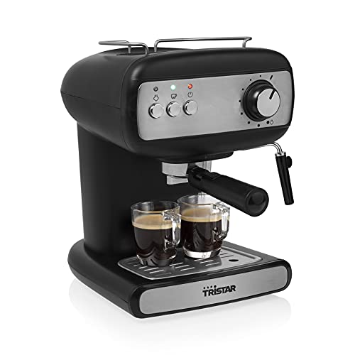 Cafetera espresso CM-2276 de Tristar – 20 bares – Filtro para cápsulas Nespresso®