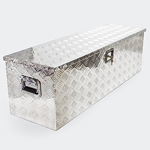 Caja para Herramientas aluminio metal grande Almacenaje Transporte tool box