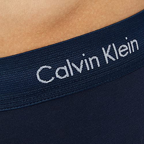 Calvin Klein 3 Pack Trunks-Cotton Stretch Bóxers, Azul (Black/Blue Shadow/Cobalt Water DTM WB 4Ku), XL (Pack de 3) para Hombre