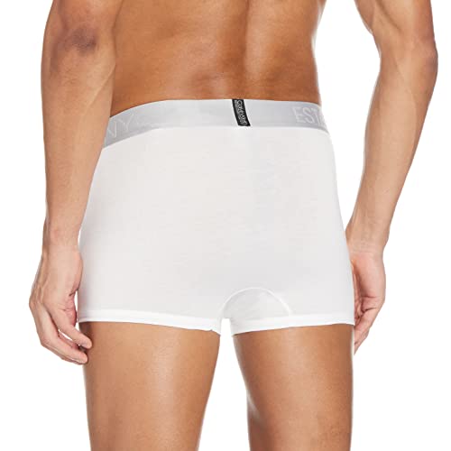 Calvin Klein Trunk Bóxer, Blanco (White 100), L para Hombre