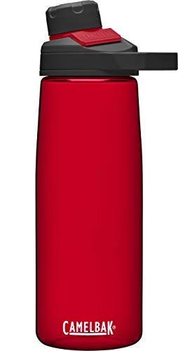 CamelBak Chute mag TRITAN Renew Botella DE Agua, Adultos Unisex, Cardinal, 750 ml