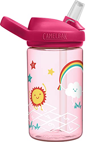 CAMELBAK Eddy+ Kids 14Oz Bidón, Unisex, Rainbow Park, 39,8 cl