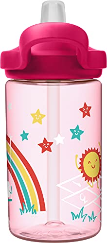 CAMELBAK Eddy+ Kids 14Oz Bidón, Unisex, Rainbow Park, 39,8 cl