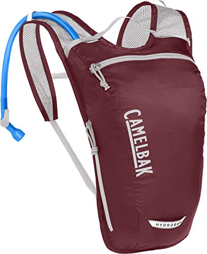 CamelBak Hydrobak Light Mujer, 1.5 l, Granate, Unisex-Adultos, Burgundy/Plata, 2.5L