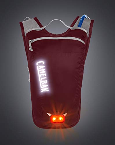 CamelBak Hydrobak Light Mujer, 1.5 l, Granate, Unisex-Adultos, Burgundy/Plata, 2.5L