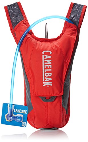 Camelbak HydroBak - Mochila de hidratación, color rojo / gris, 1.5 l