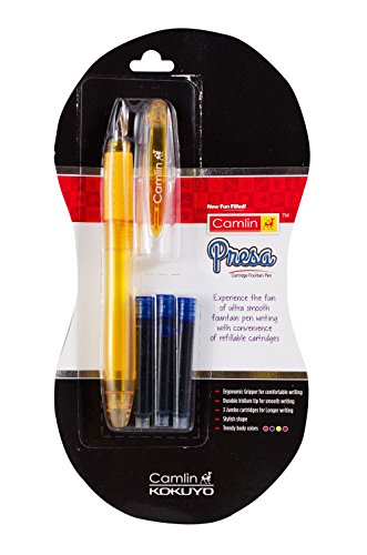 Camlin Kokuyo Presa Cartridge Pluma estilográfica