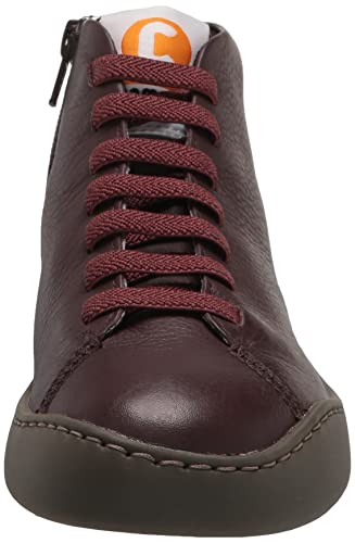 CAMPER Peu Touring, Botas Cortas al Tobillo Mujer, marrón Oscuro, 39 EU