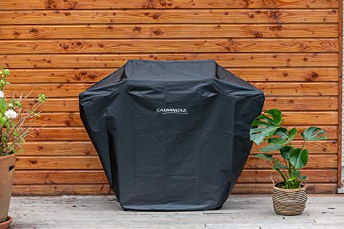 Campingaz BBQ ACCY Cover Funda para Barbacoa L, Resistente al Agua y a la Intemperie, cordón de fijación 3 Series Classic Grills, protección Solar, Polvo y Lluvia, Negro