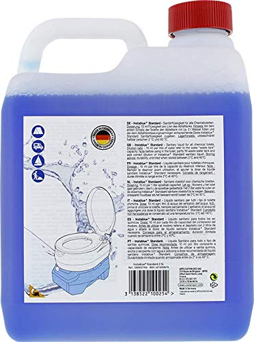 Campingaz Standard Líquido de Limpieza WC Azul, 2.5 l