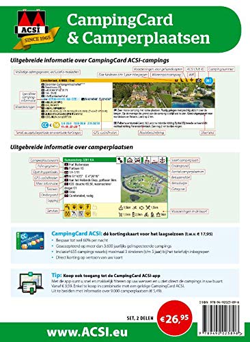 CampingCard & Camperplaatsen 2020: set 2 delen (ACSI Campinggids)