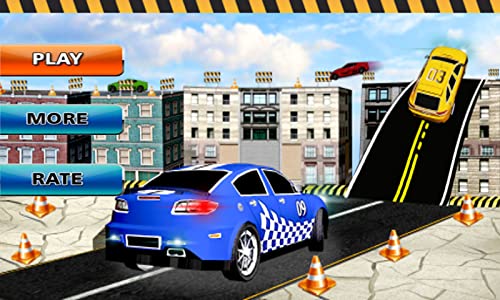 Car Roof Jumping Stunts 3D