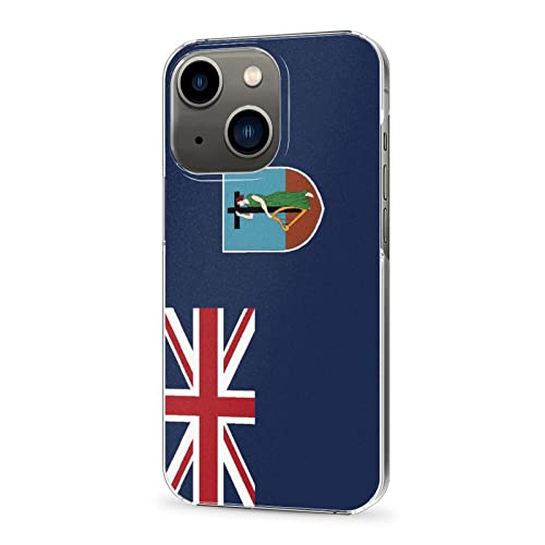 Carcasa rígida Compatible con iPhone 13, diseño de Bandera de Montserrat, Resistente