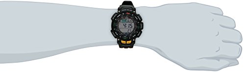 Casio Pro Trek - Reloj (Reloj de pulsera, Unisex, Negro, Resina, Negro, Alrededor)