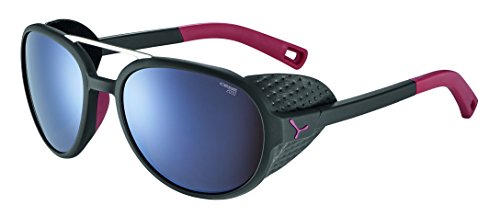 Cébé Summit Gafas de Sol, Unisex Adulto, Matt Black/Red, Medium