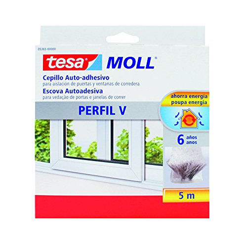 Cepillo para ventanas correderas Perfil V tesamoll (5m)