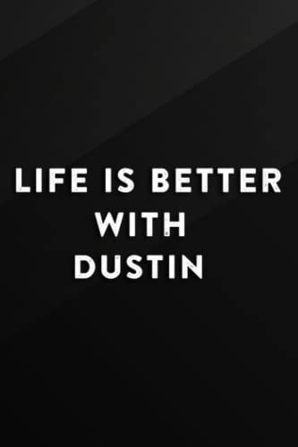 Christmas Planner: Life Is Better With A DUSTIN Meme Funny Name Art: Dustin, The Ultimate Organizer - with Holiday Shopping List, Gift Planner, Online Order and Greeting Card Address Book Tracker,Gym