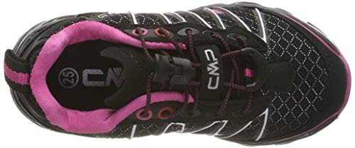 CMP Altak 2.0, Zapatillas de Running para Asfalto Unisex Niños, Negro (Nero-Fuxia 50ud), 32 EU