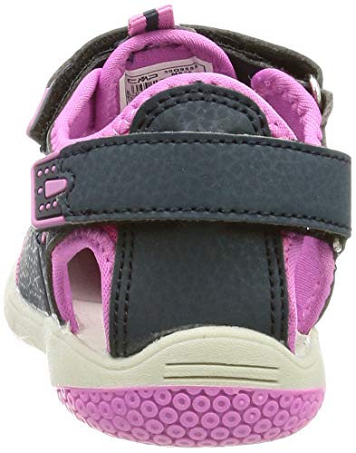 CMP Baby Naboo Hiking Sandal, Sandalia Unisex niños, Azul, 24 EU