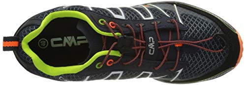 CMP – F.lli Campagnolo Altak Trail Shoe, Zapatillas de Running para Asfalto Hombre, Multicolor Navy Mint Orange Fluo 97bd, 42 EU