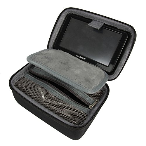 co2CREA EVA Viajar Llevar Caja Bolsa Fundas Estuche Bag Case para All 7-Inch, Pantalla 6" / 7" Tomtom/Garmin Nüvi GPS Satellite Navigator/Sat Navs