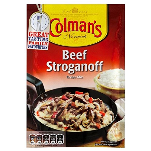 Colman's Mezcla De Ternera Salsa Strogonoff (39g) (Paquete de 2)