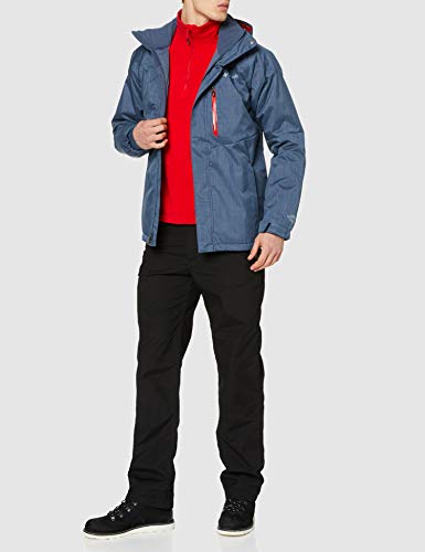 Columbia Alpine Action Chaqueta de esquí, Hombre, Azul (Dark Mountain), XS