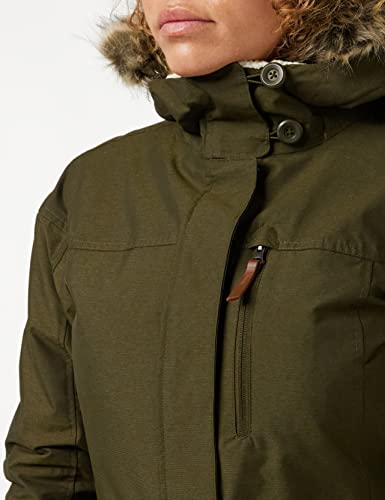 Columbia Carson Pass II Chaqueta Impermeable, Mujer, Verde (Olive Green), XS