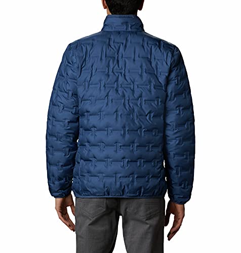 Columbia Delta Ridge Down , Chaqueta de plumas Hombre, Azul (Night Tide), L