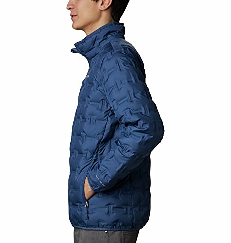 Columbia Delta Ridge Down , Chaqueta de plumas Hombre, Azul (Night Tide), L