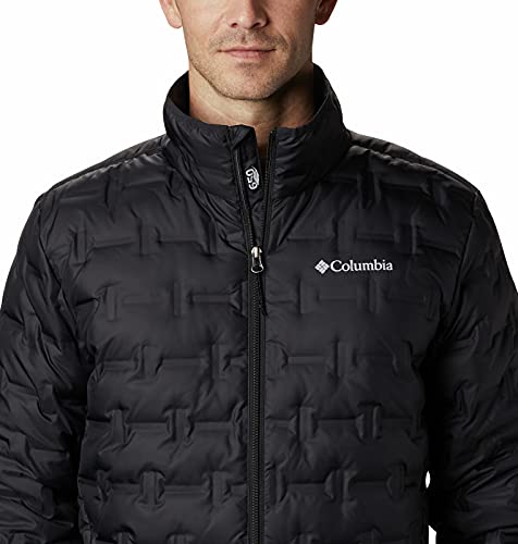 Columbia Delta Ridge Down , Chaqueta de plumas Hombre, Negro (BLACK), L