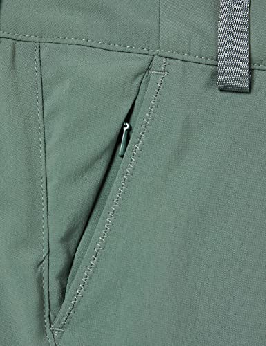 Columbia Firwood Camp Pantalones Cortos, Mujer, Verde (Pond), EE.UU.: W2 UK Talla: W6/L6