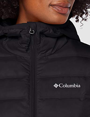 Columbia Lake 22, Doudoune à Capuche, Femme Noir (Black) - S