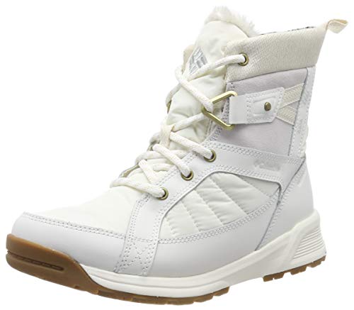 Columbia Meadows Omni, Botas Bajas Mujer, Blanco Roto (Heat-Sea Salt, Rosew), 37 EU