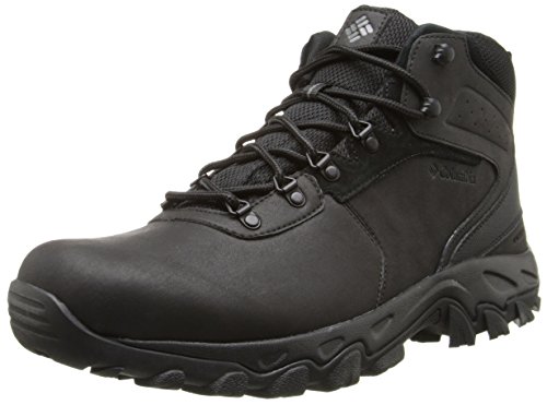 Columbia Newton Ridge Plus II Botas impermeables para Hombre, Negro (Black, Black), 42 EU