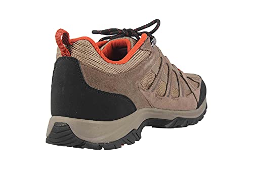 Columbia Redmond Iii Waterproof Zapatillas para caminar para Hombre, Marrón (Pebble, Dark Sienna), 42 EU